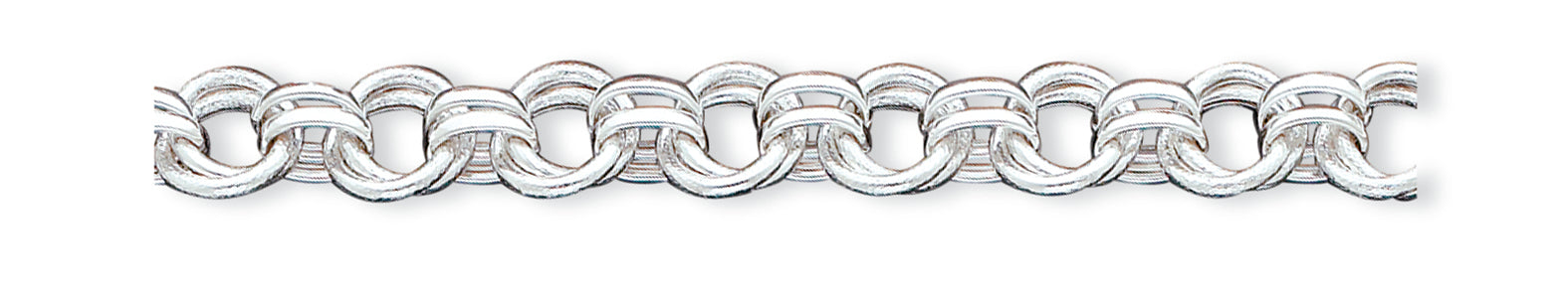 Sterling Silver Fancy Link Bracelet 7.5 Inches