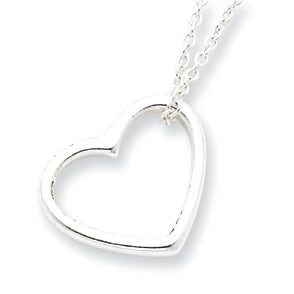 Sterling Silver Heart Necklace