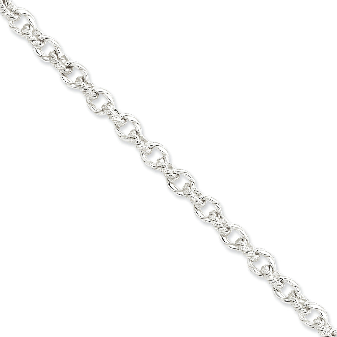 Sterling Silver Bracelet 7.75 Inches