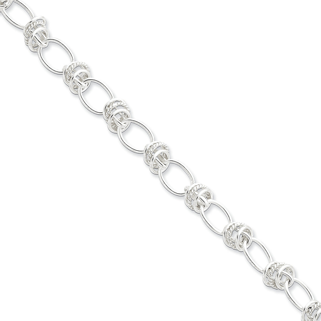 Sterling Silver Bracelet 7.5 Inches