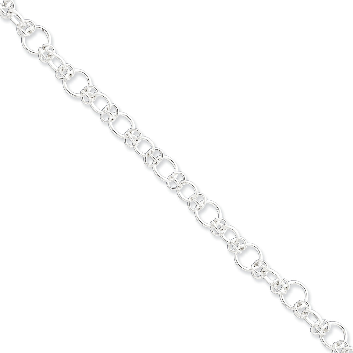 Sterling Silver Bracelet 7.5 Inches