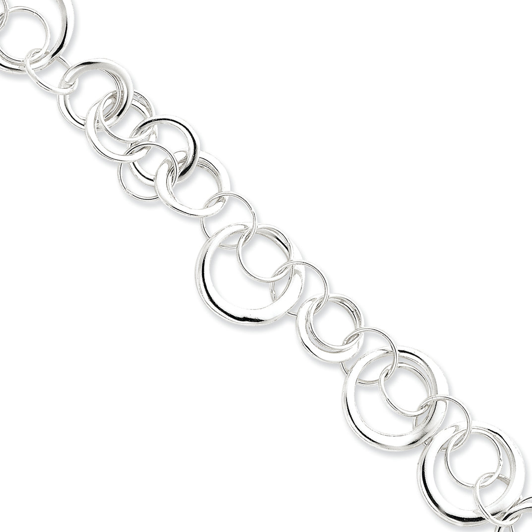 Sterling Silver Bracelet 7.5 Inches