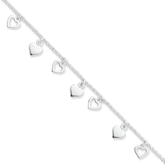 Sterling Silver Bracelet 7.5 Inches