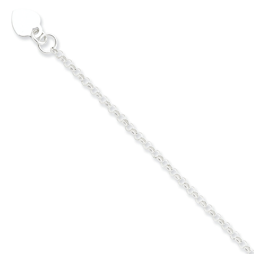 Sterling Silver Bracelet 7.5 Inches