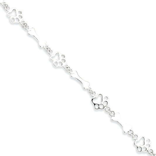 Sterling Silver Bracelet 7.5 Inches