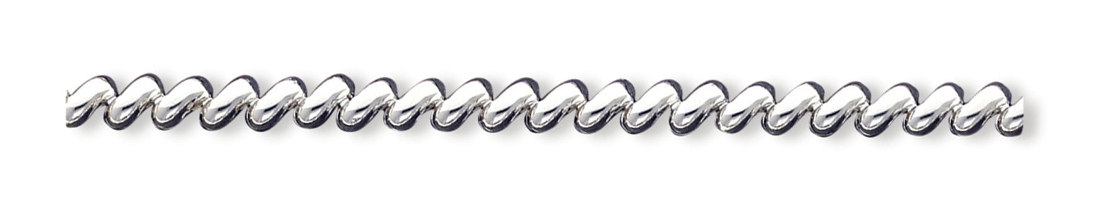 Sterling Silver Fancy Bracelet 7 Inches