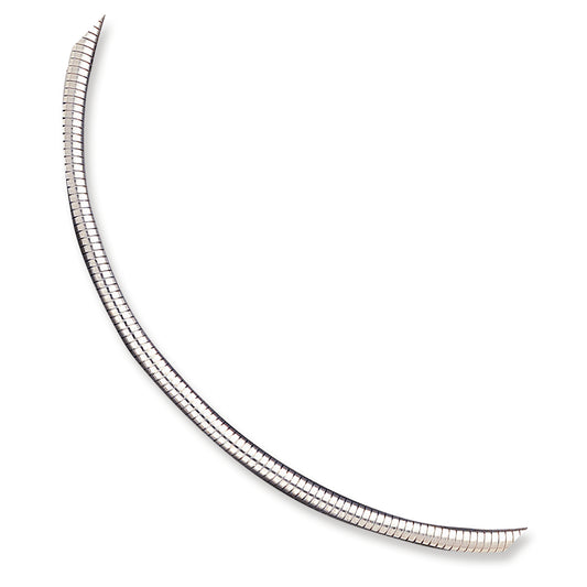 Sterling Silver Fancy Neckwire Necklace 16 Inches