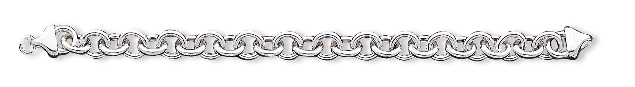 Sterling Silver Fancy Bracelet 7.5 Inches