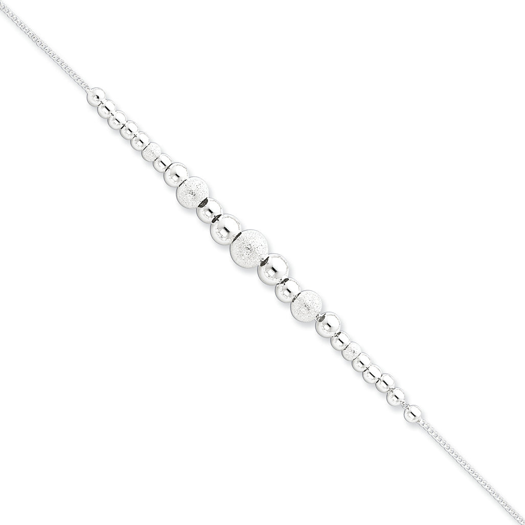 Sterling Silver Fancy Bracelet 7.5 Inches