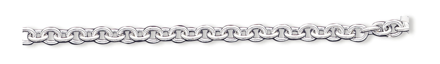 Sterling Silver 8.75inch Polished Fancy Link Toggle Bracelet 8.75 Inches