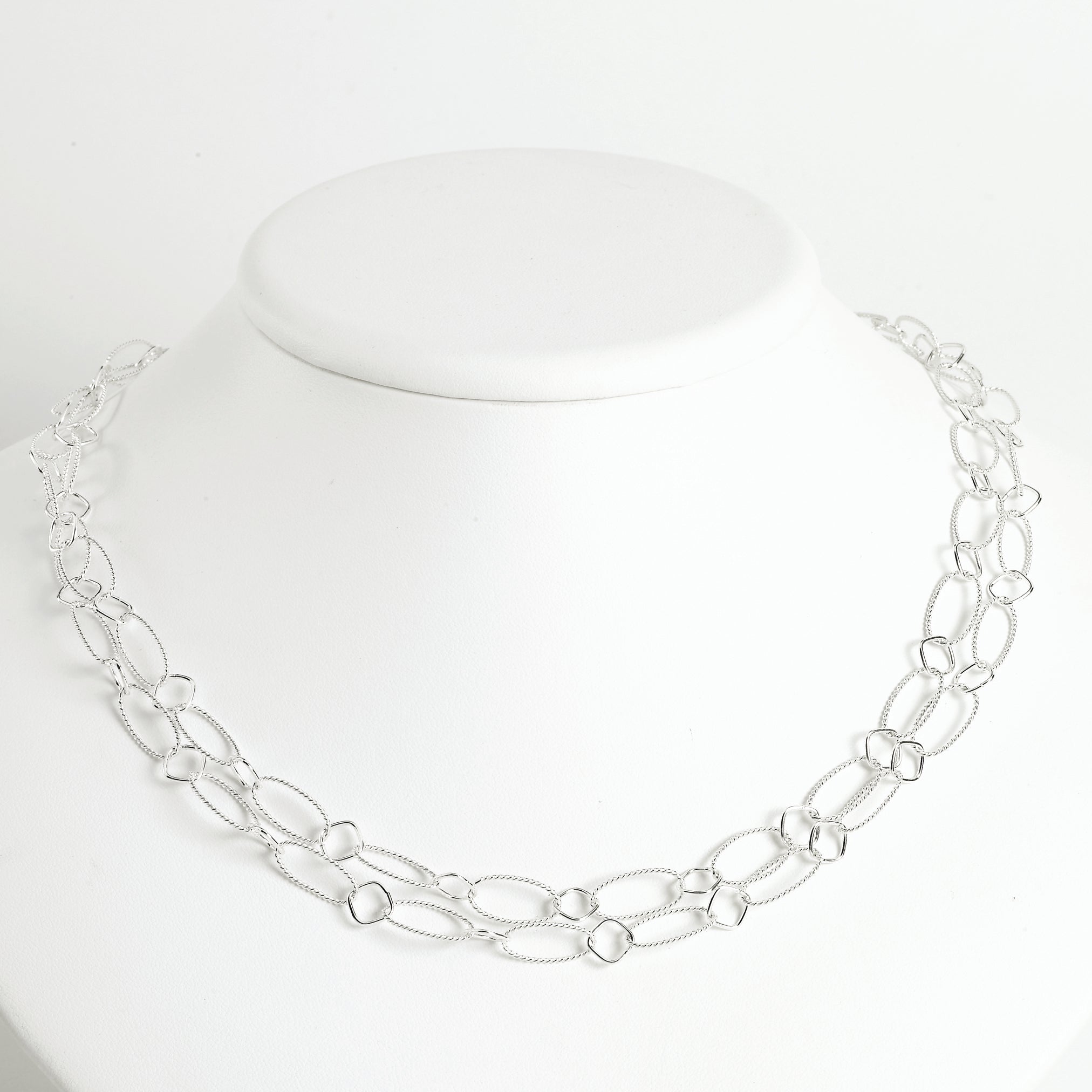 Sterling Silver Fancy Bracelet 7.5 Inches