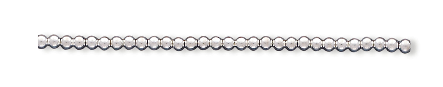 Sterling Silver Bead Childs Bracelet