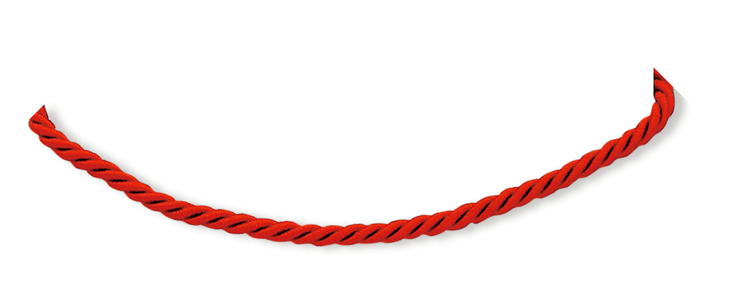 Sterling Silver 16inch Red Satin Cord Necklace 16 Inches