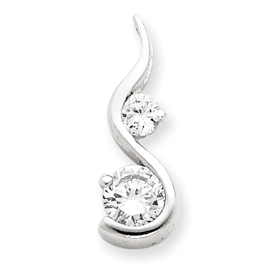 Sterling Silver CZ Pendant