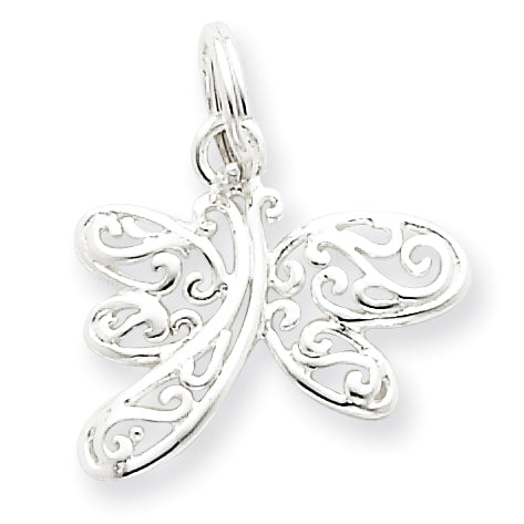 Sterling Silver Dragonfly Charm