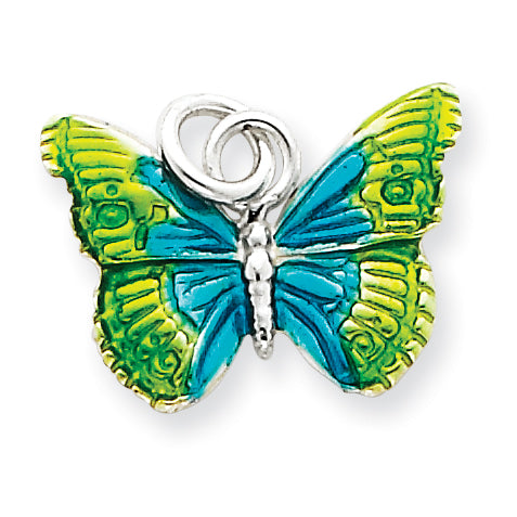 Sterling Silver Enameled Charm