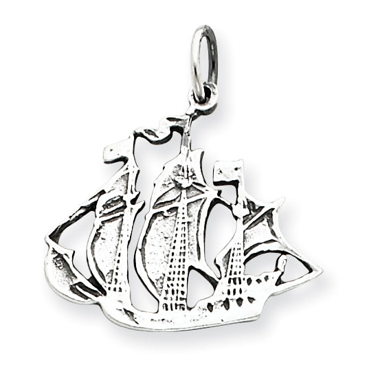 Sterling Silver Ship Charm