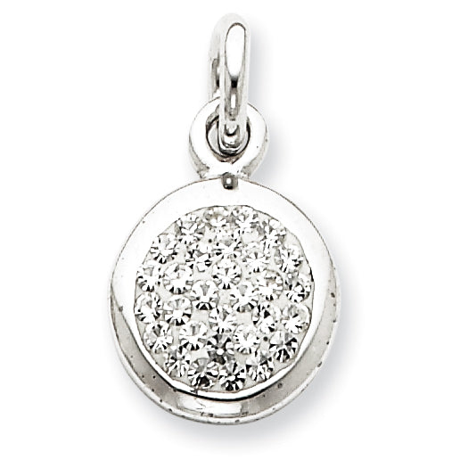 Sterling Silver Swarovski Crystal Pendant