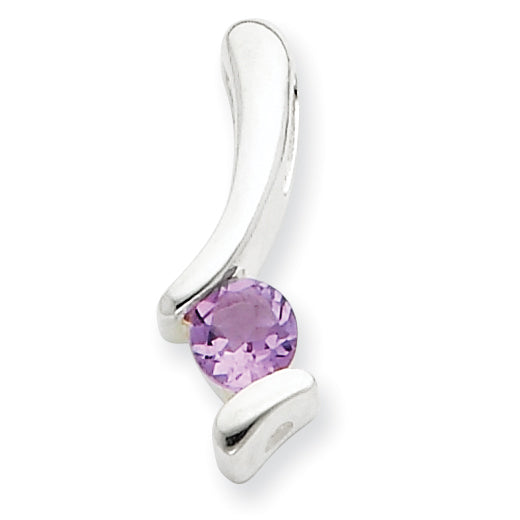 Sterling Silver Amethyst Pendant