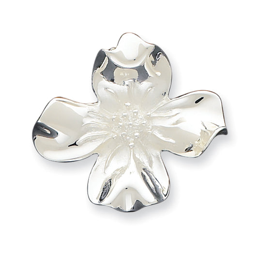 Sterling Silver Flower Pendant