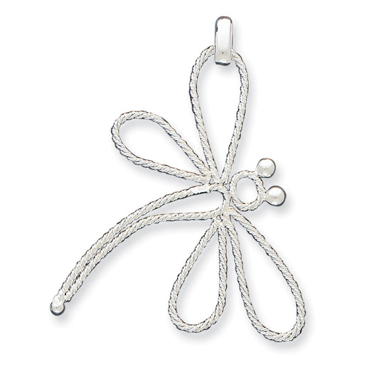 Sterling Silver Dragonfly Pendant