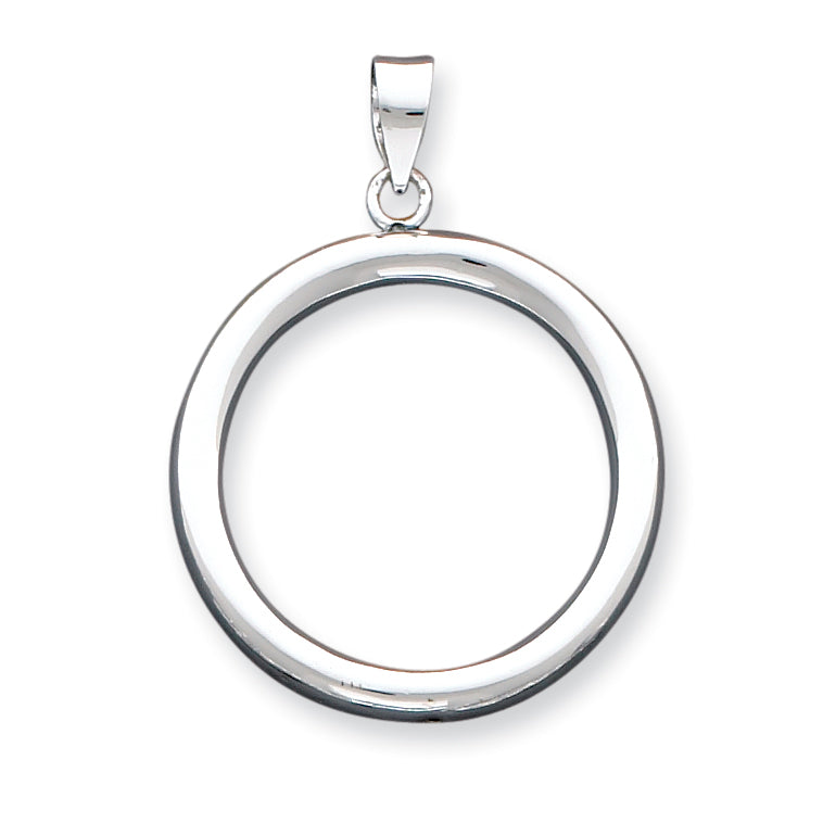 Sterling Silver Circle Pendant
