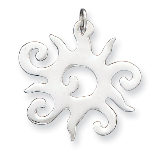 Sterling Silver Fancy Pendant