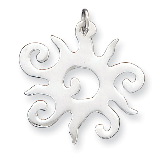 Sterling Silver Fancy Pendant