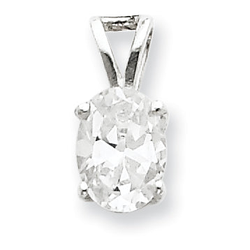 Sterling Silver CZ Pendant