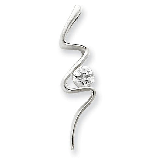 Sterling Silver CZ Pendant