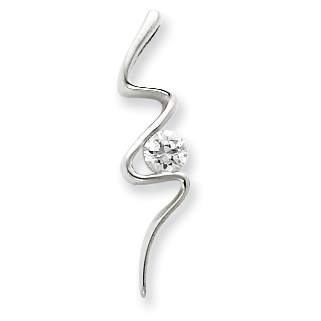 Sterling Silver CZ Pendant