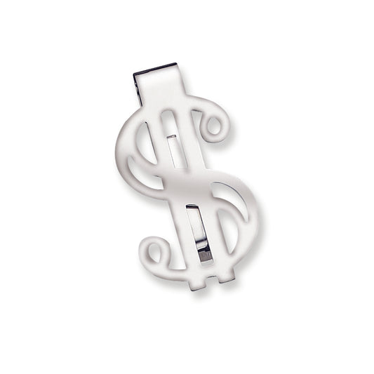 Sterling Silver Dollar Sign Money Clip