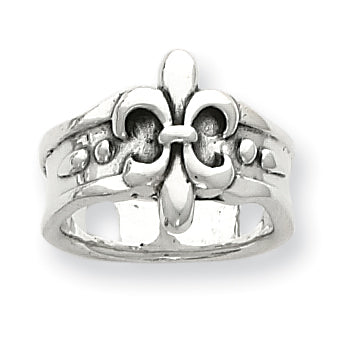 Sterling Silver Fleur de lis Ring