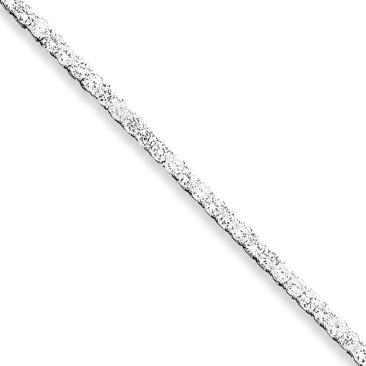 Sterling Silver CZ Bracelet