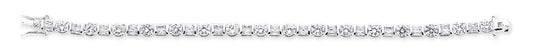 Sterling Silver CZ Bracelet