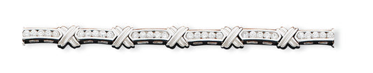 Sterling Silver CZ Bracelet