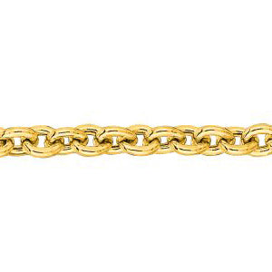 14K Solid Yellow Gold Forsantina Chain 3.1mm thick 24 Inches