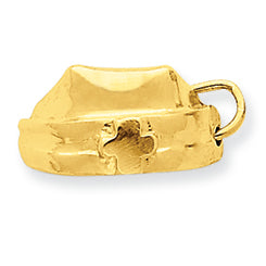 14K Gold 3-D Nurse Cap Charm