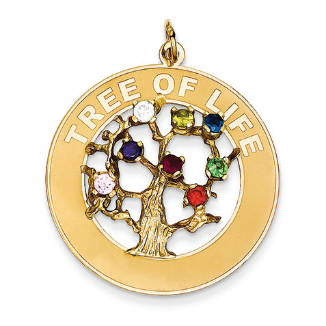 14K Gold Tree Of Life Pendant