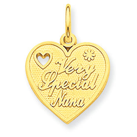 14K Gold Very Special Nana Charm