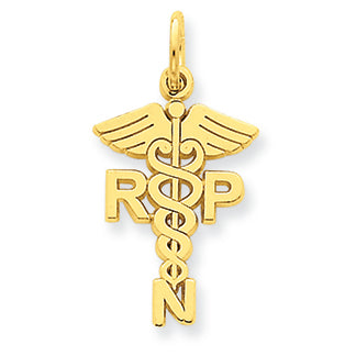 14K Gold Registered Nurse Practitioner Charm