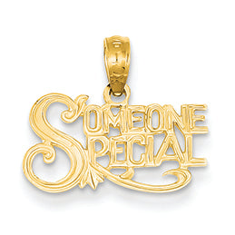14K Gold Someone Special Pendant
