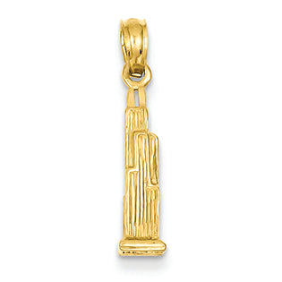 14k Gold 3-d Sears Tower Pendant – Pricerock