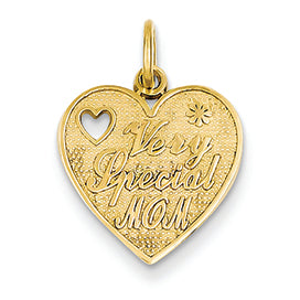 14K Gold Special Mom Charm
