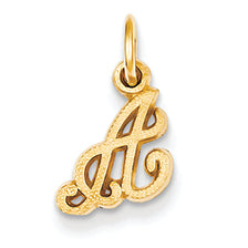 14K Goldy Casted Initial Charm