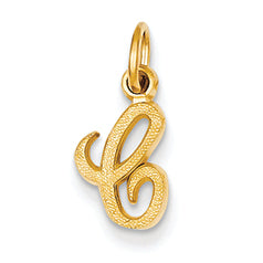14K Goldy Casted Initial C Charm