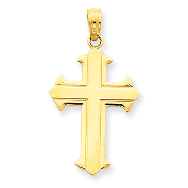 14K Gold Passion Cross Pendant