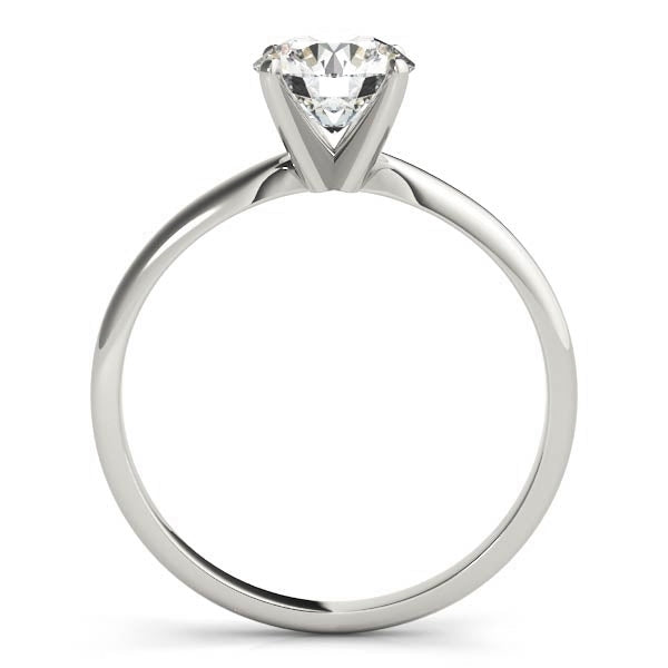 1.00 ct.  Classic Four Prong Diamond Solitaire Engagement Ring in 14K White Gold 