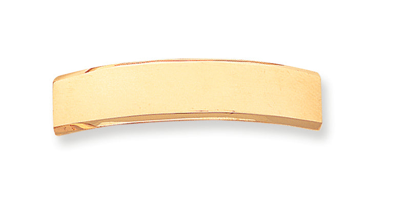 14K Gold 48 x 10 x 1.5mm ID Plate