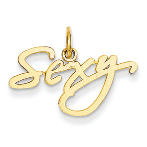 14K Gold Sexy Charm